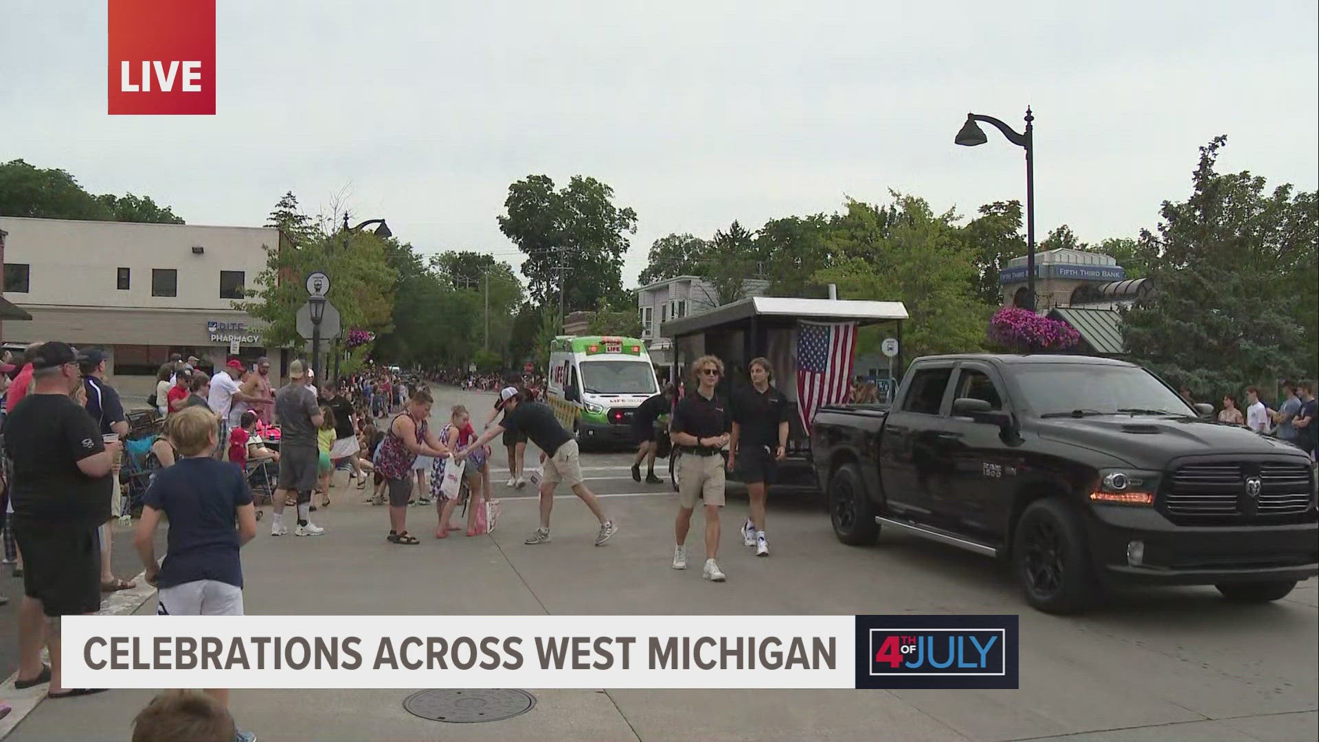 From parades to festivals to fireworks, West Michigan communities are celebrating Independence Day.