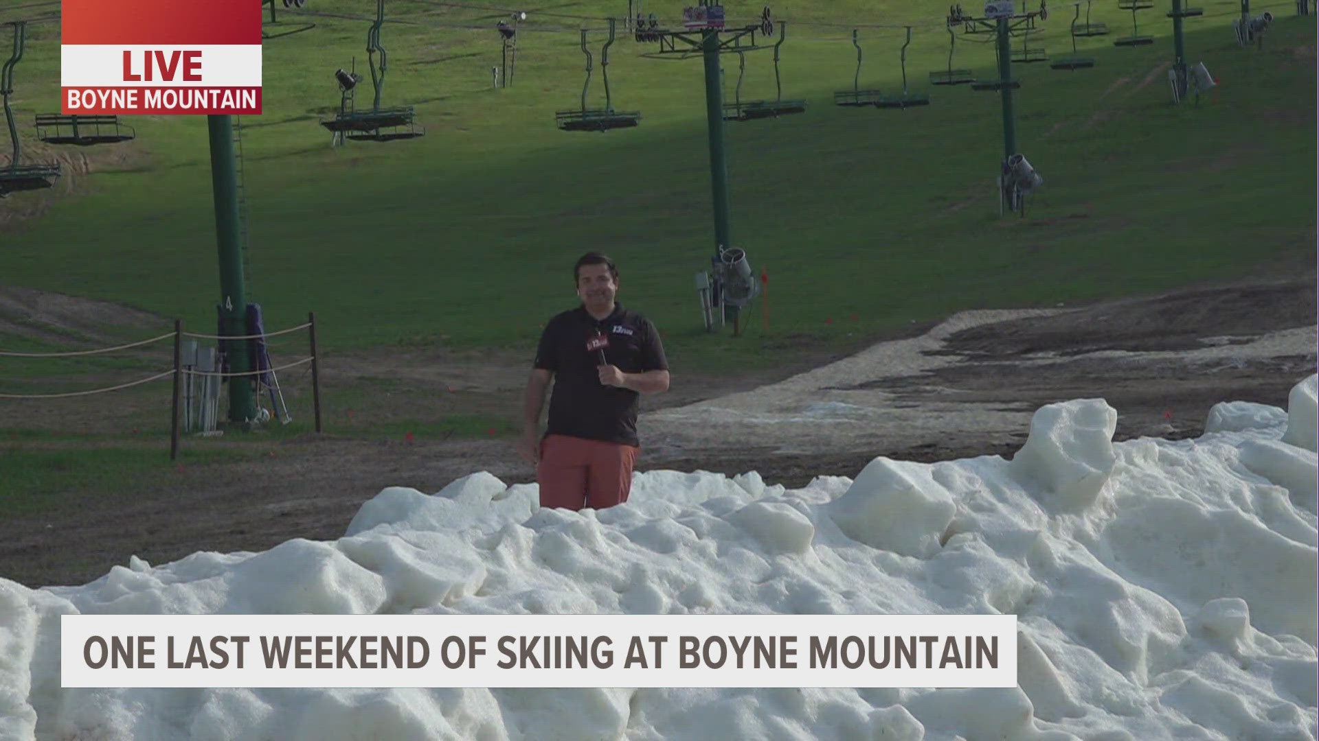 It's the latest skiing has stayed open at Boyne Mountain Resort. Still open to the public on the weekends, you can earn your bragging rights in shorts and a t-shirt.