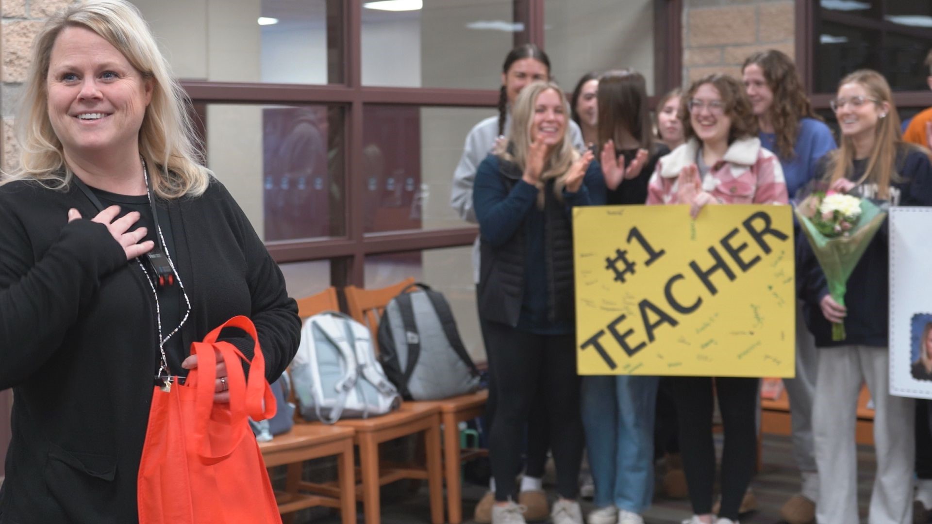 Lisa Botsford has spent her entire 22-year teaching career at Kenowa Hills High School, and says it’s a privilege to be a part of her students’ lives.