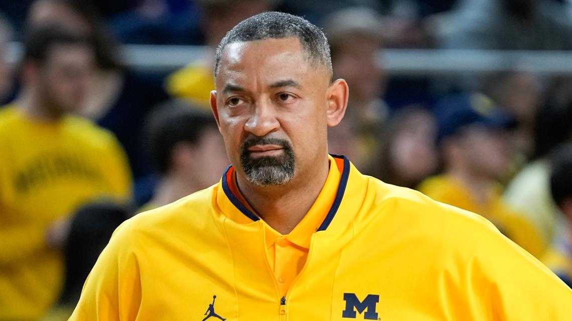 Larry Lage on X: Michigan's Fab Five is at Crisler for a