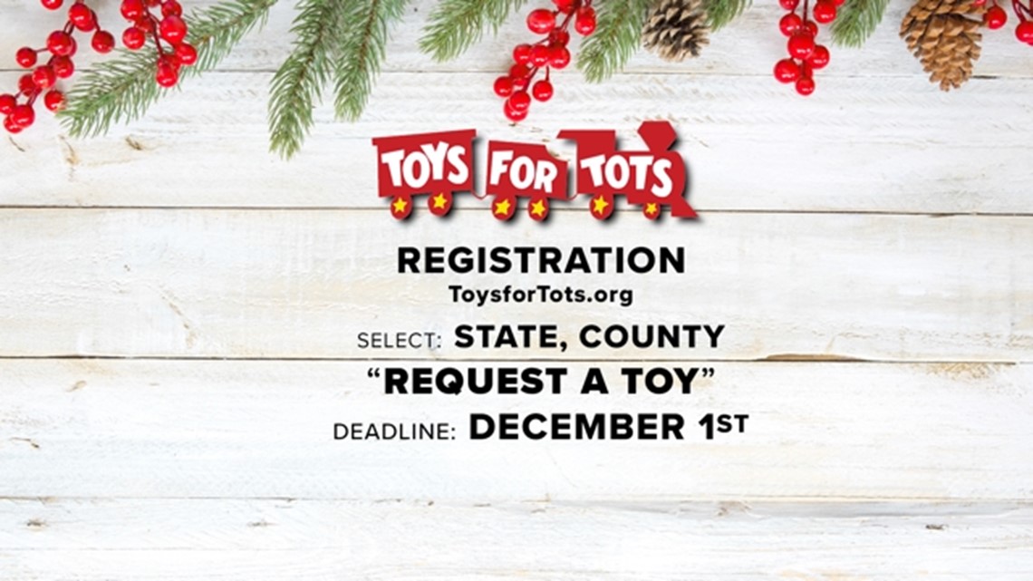 West Michigan Toys For Tots 2023 Sign