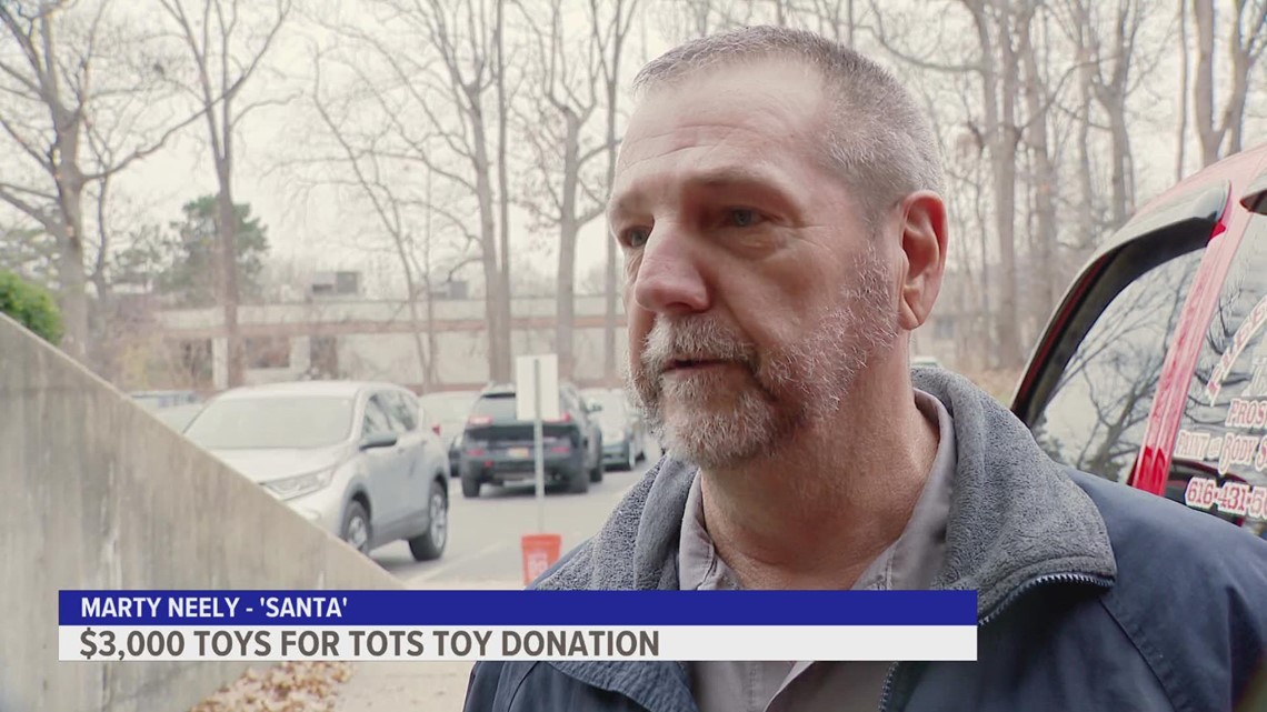 13 ON YOUR SIDE viewer donates $3,000 in toys