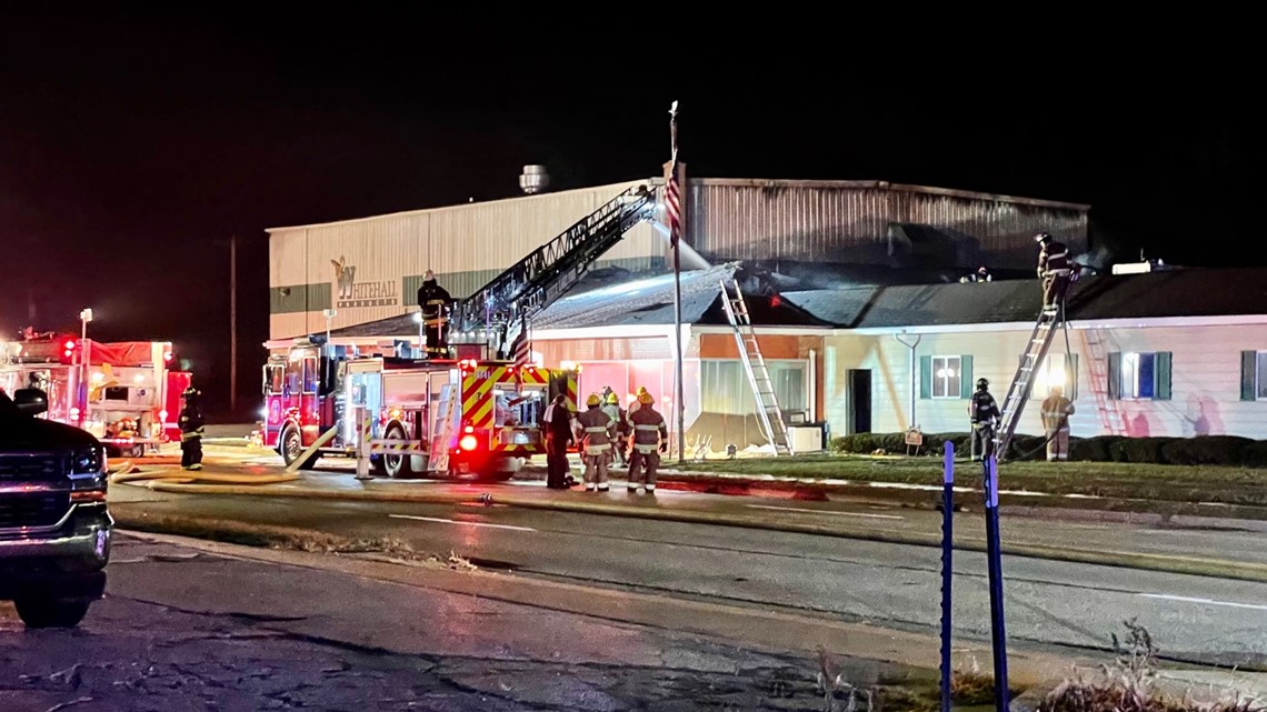 Crews respond to fire at Montague business