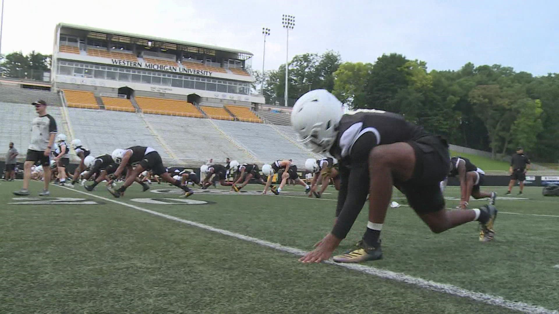 Gypsum mines in Grand Rapids