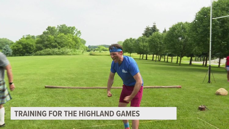 13 ON YOUR SIDE Mornings tries out Highland Games events