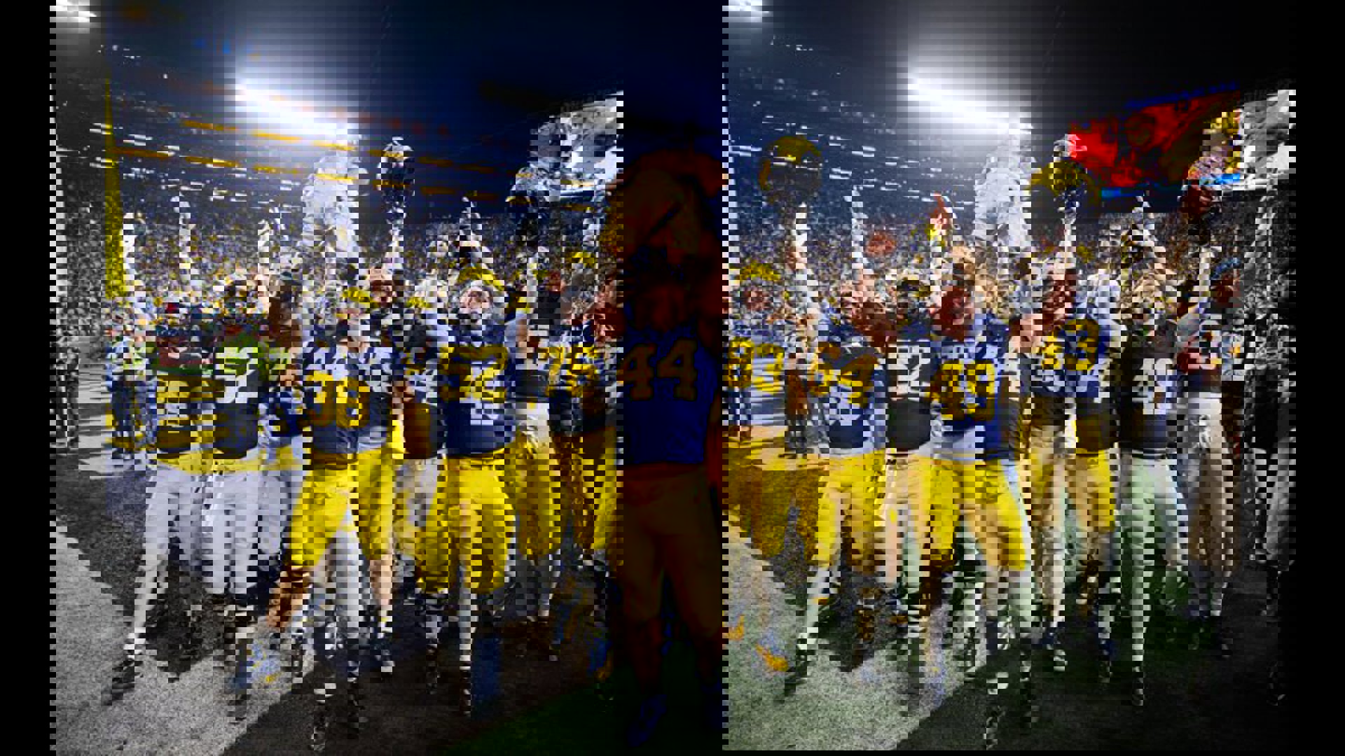The Wolverines get the 24-17 win over the Spartans.