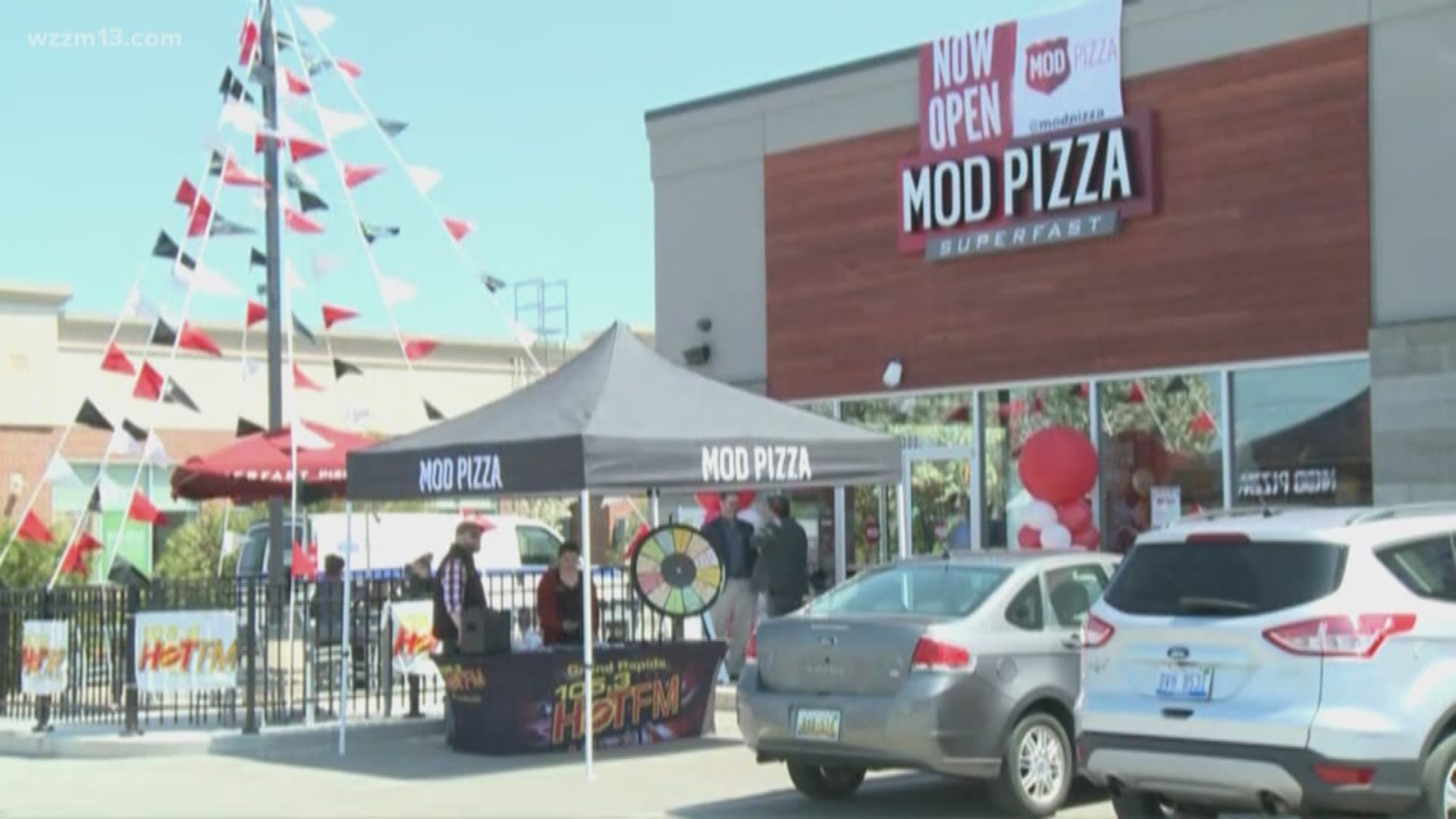 MOD Pizza serving up slices and donating to charity