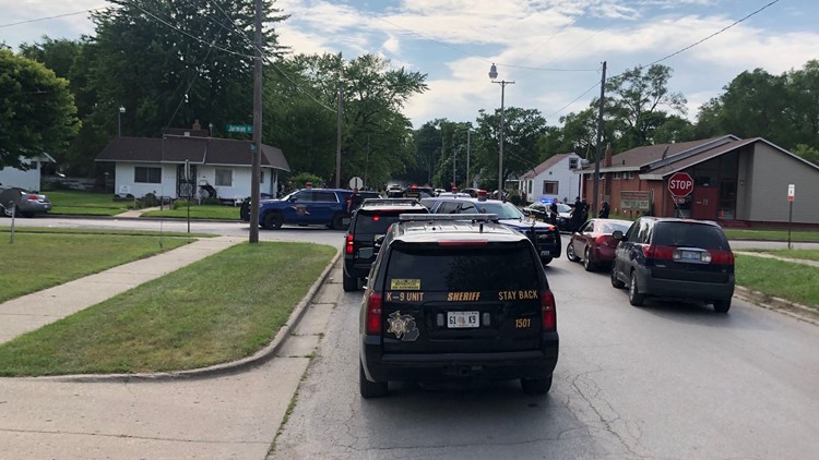 Standoff Continues After Muskegon Heights Police Officer Shot In Arm