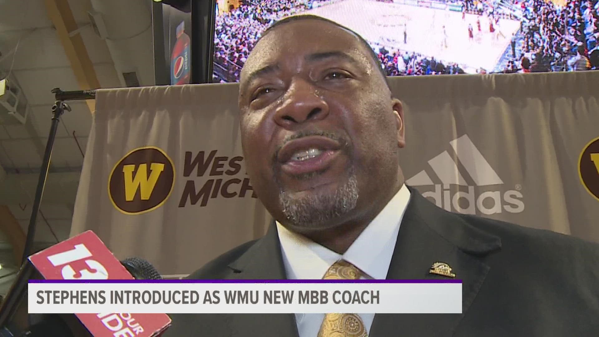 New WMU men's basketball head coach Dwayne Stephens is ready 