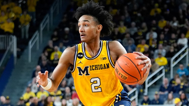 Michigan's Jett Howard, Kobe Bufkin projected as first-round NBA draft picks  