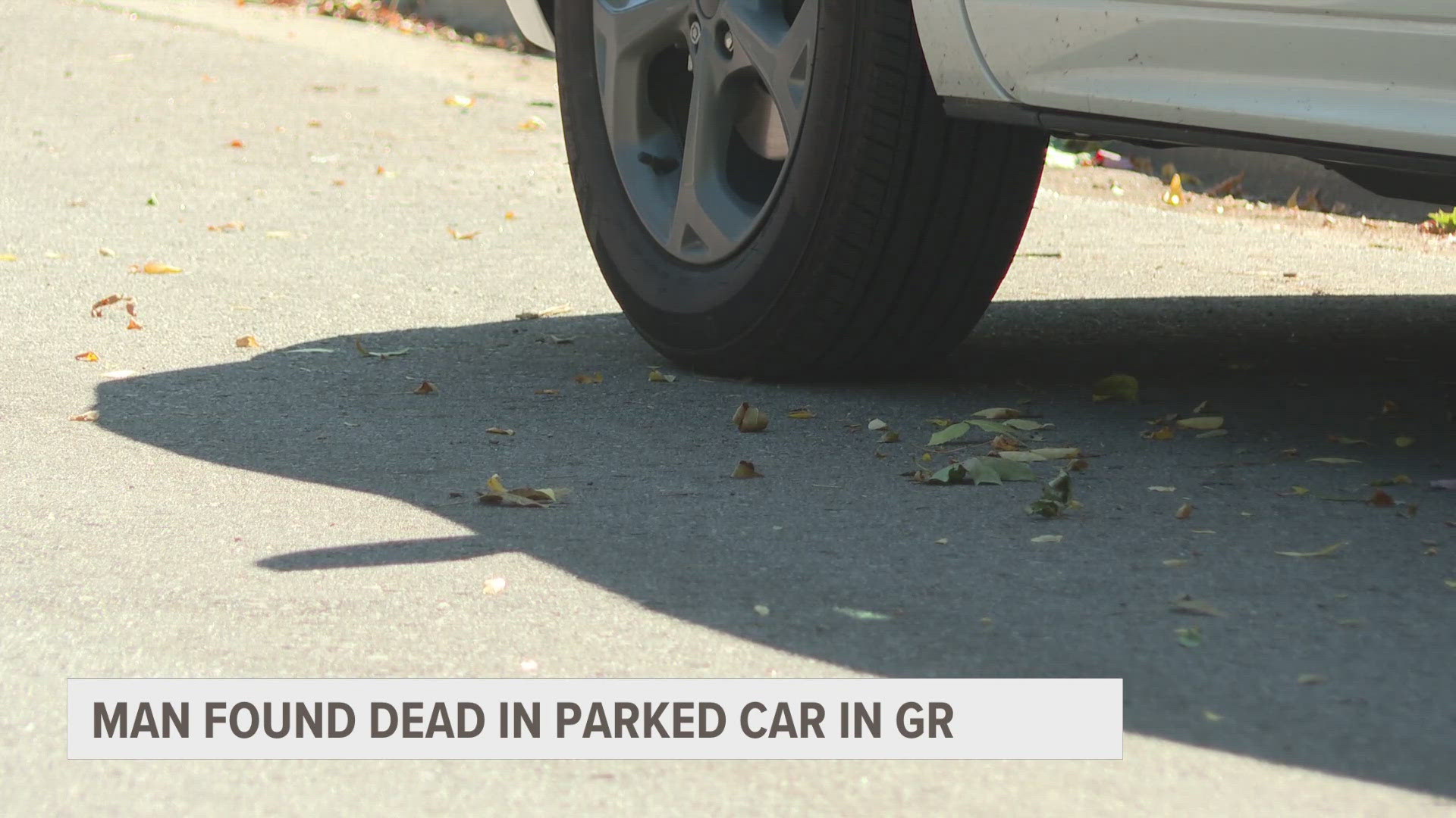 A man was found dead in a parked car in Grand Rapids Wednesday morning.