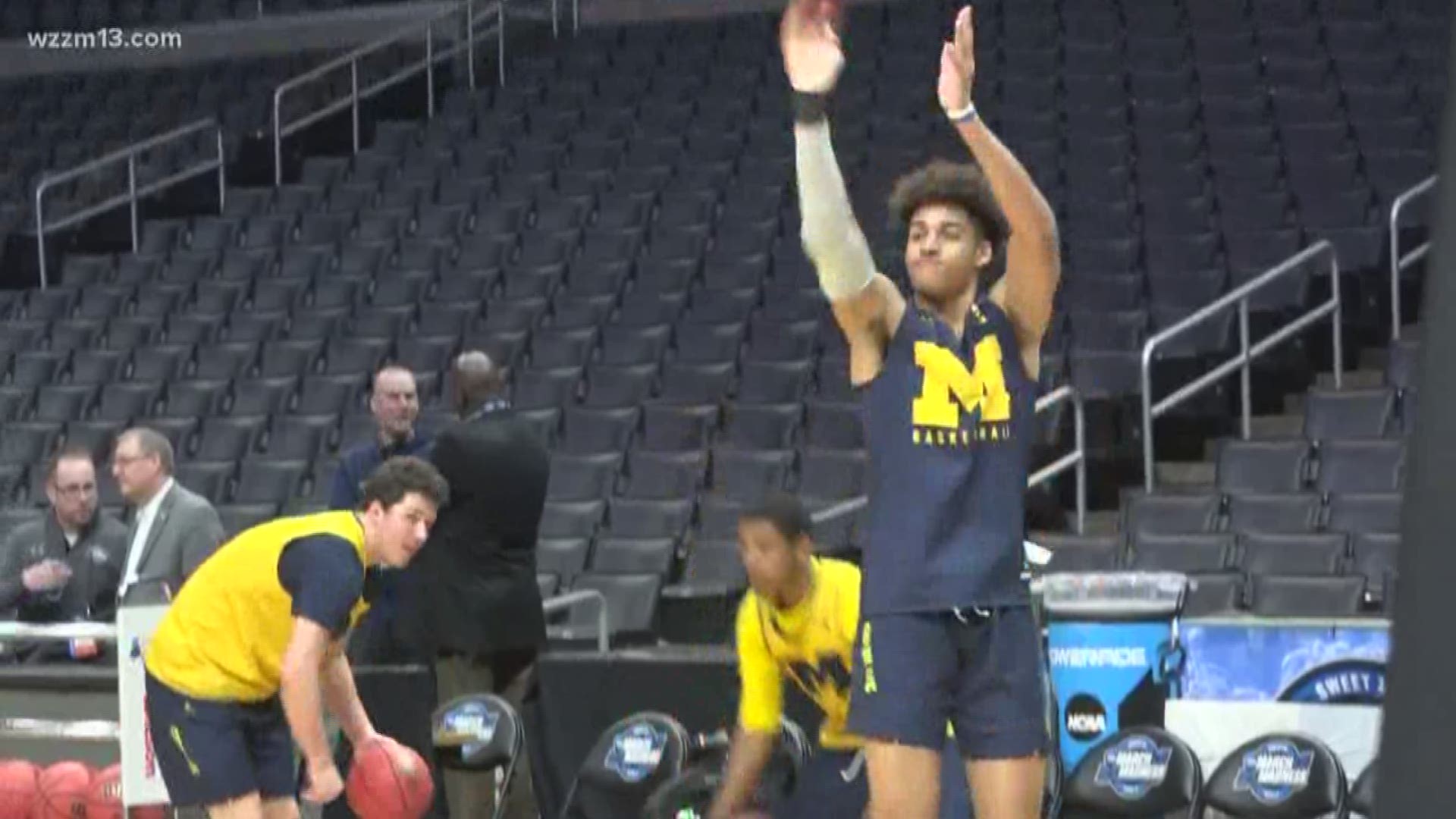 Michigan faces Texas A&M in Los Angeles, Sweet 16