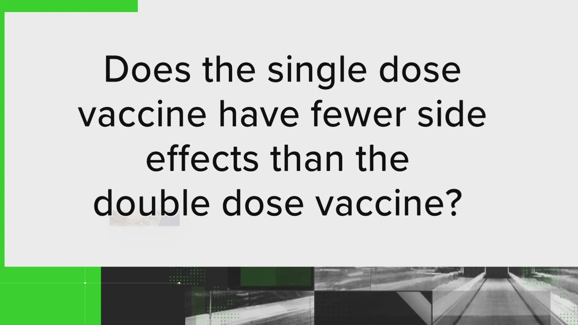 People are sharing experiences with side effects after getting the two-shot vaccine; wondering if one-shot vaccine will produce fewer side effects.