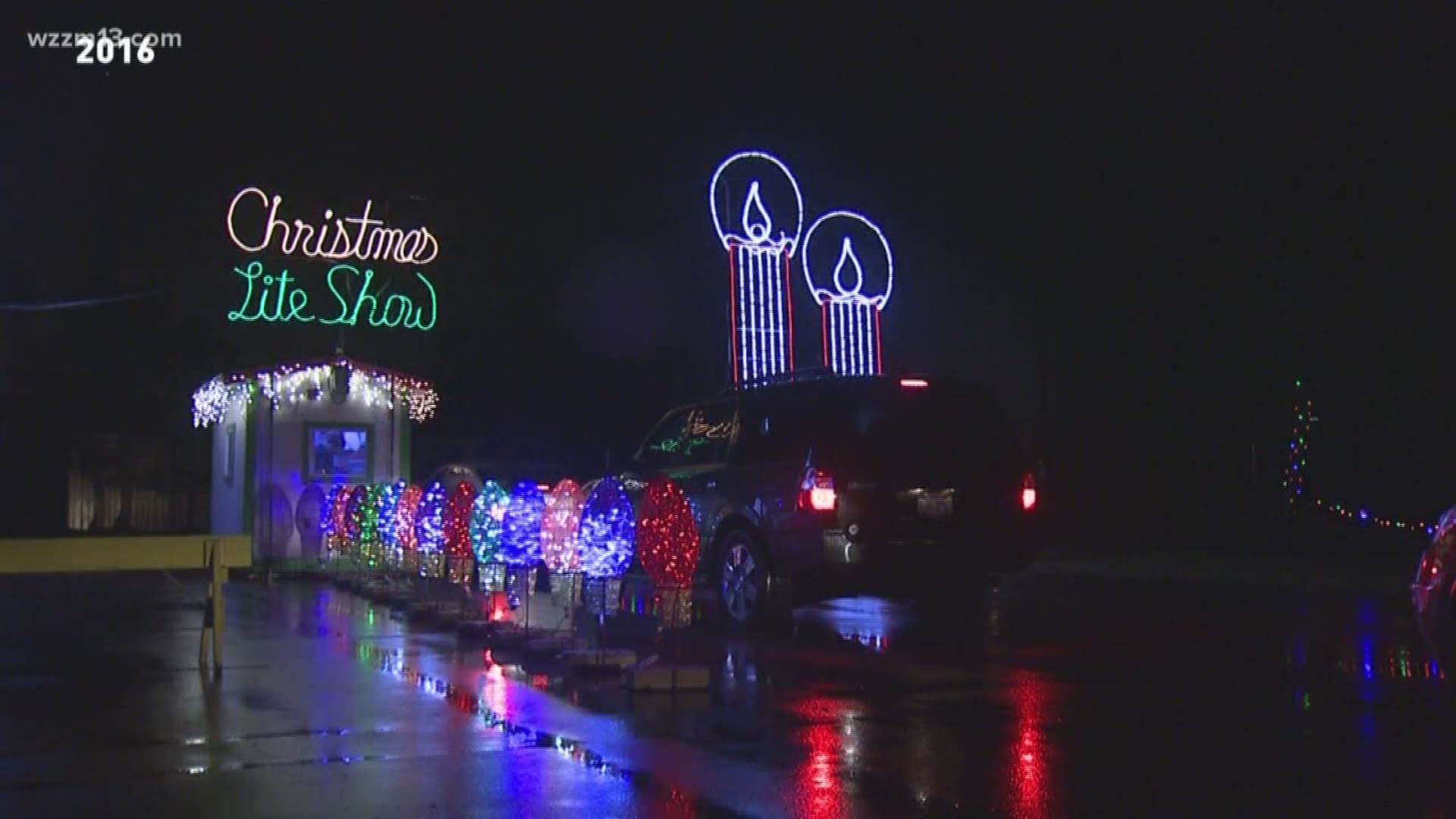 13 ON YOUR SIDE's Angela Cunningham takes a closer look at Fifth Third Ballpark's Christmas Lite Show.