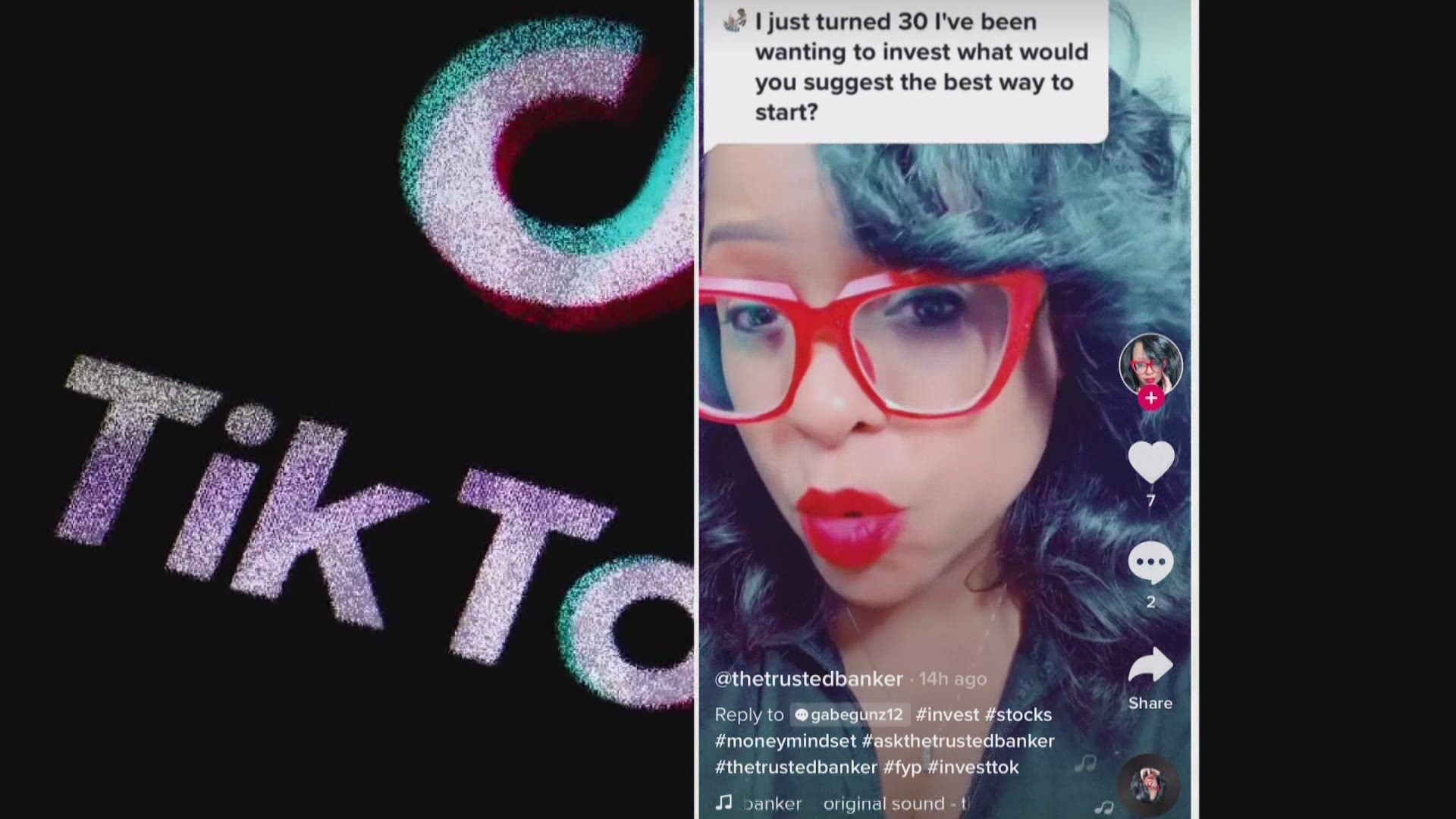 Michigan woman uses TikTok to help people increase their bank accounts. 13 ON YOUR SIDE's Angela Cunningham is giving us the rundown on The Trusted Banker.