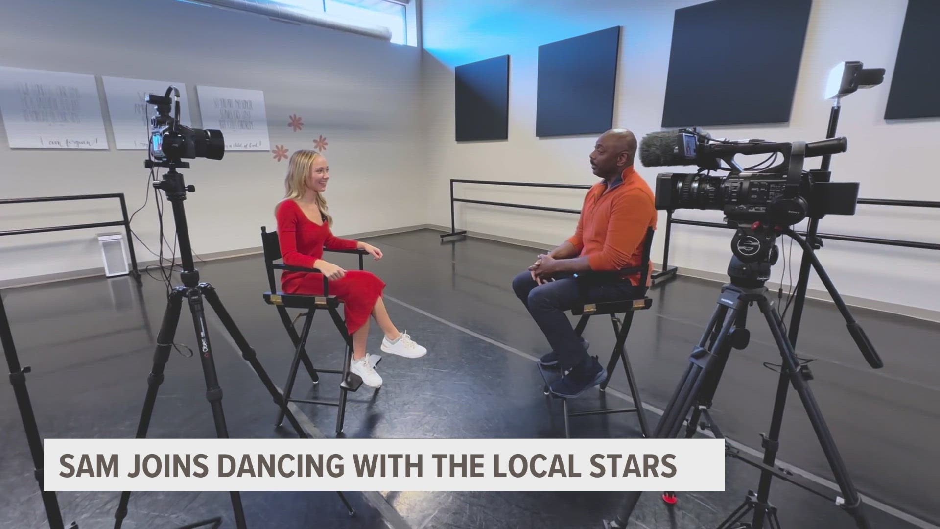 Sam will be joining 36 community stars in the annual competition. She sat down with her professional partner for the inside scoop.