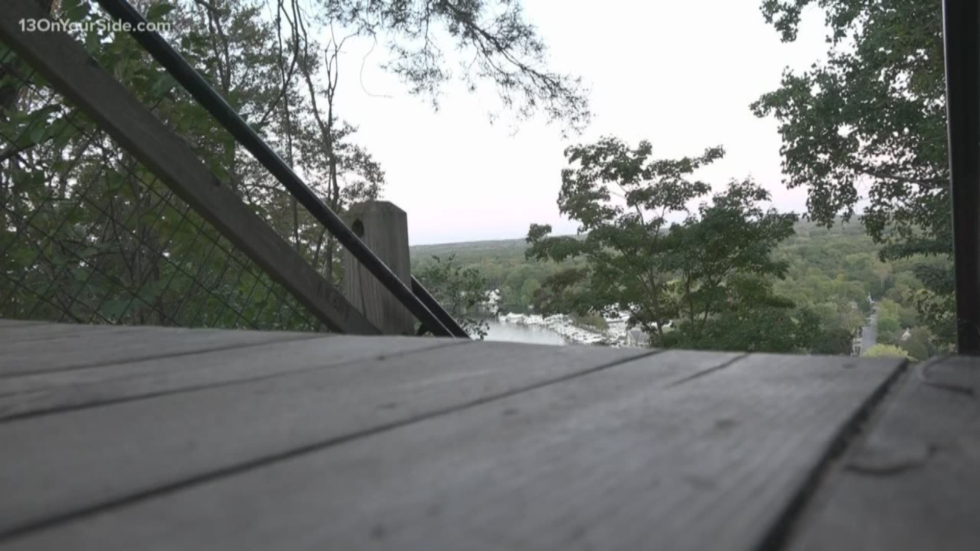 Saugatuck is trying to reverse the damage done to the Mount Baldhead dune.