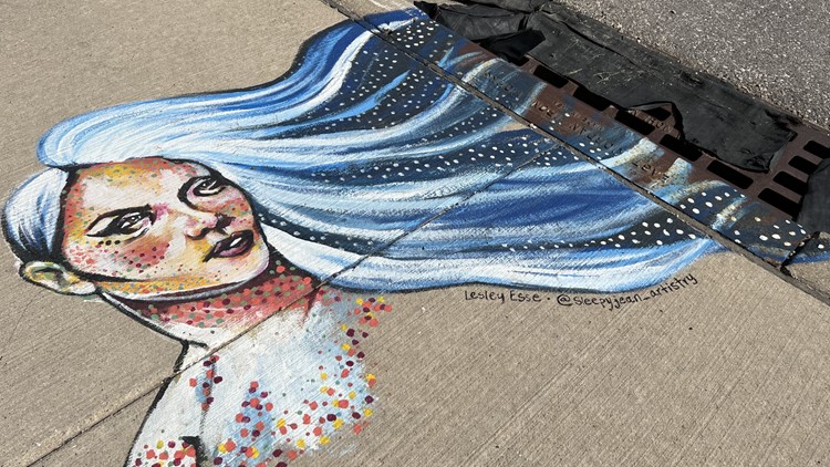 Grand Rapids leaders using art to educate community about storm drains