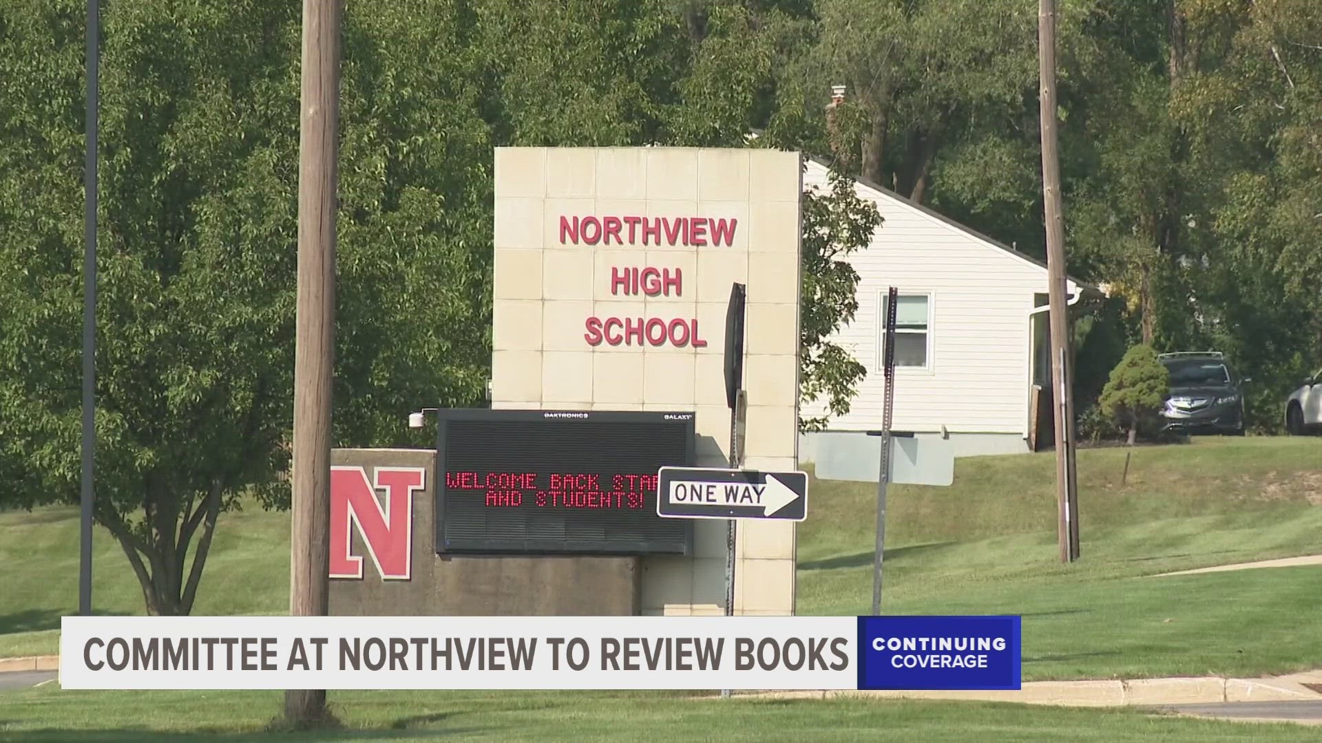 The meeting comes after a community member requested that the books, which are available to students in grades 7-12 as optional reading, be removed.