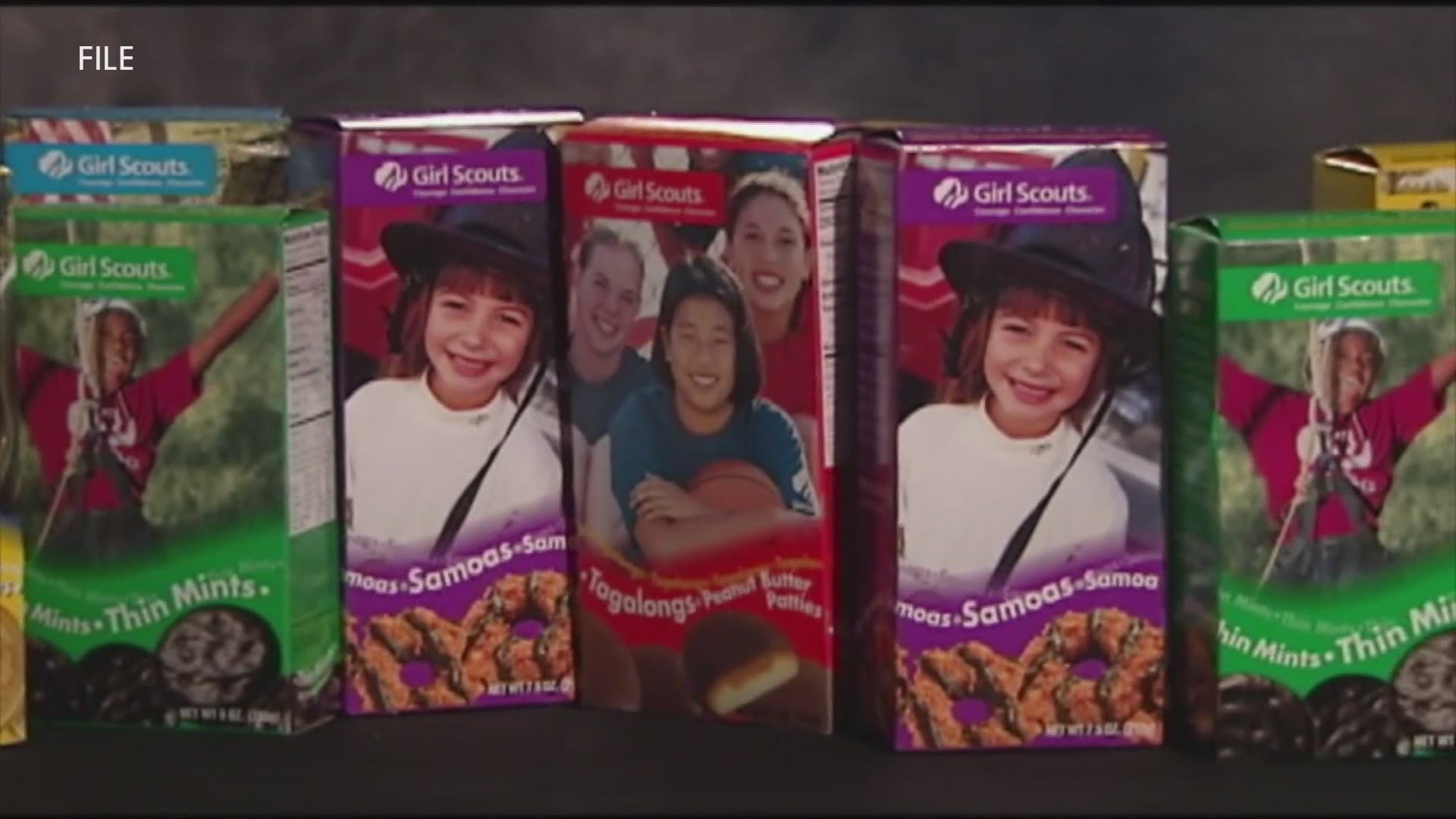 The Girl Scouts are pushing online sales this year. The cookies can then be handed out through contactless methods.