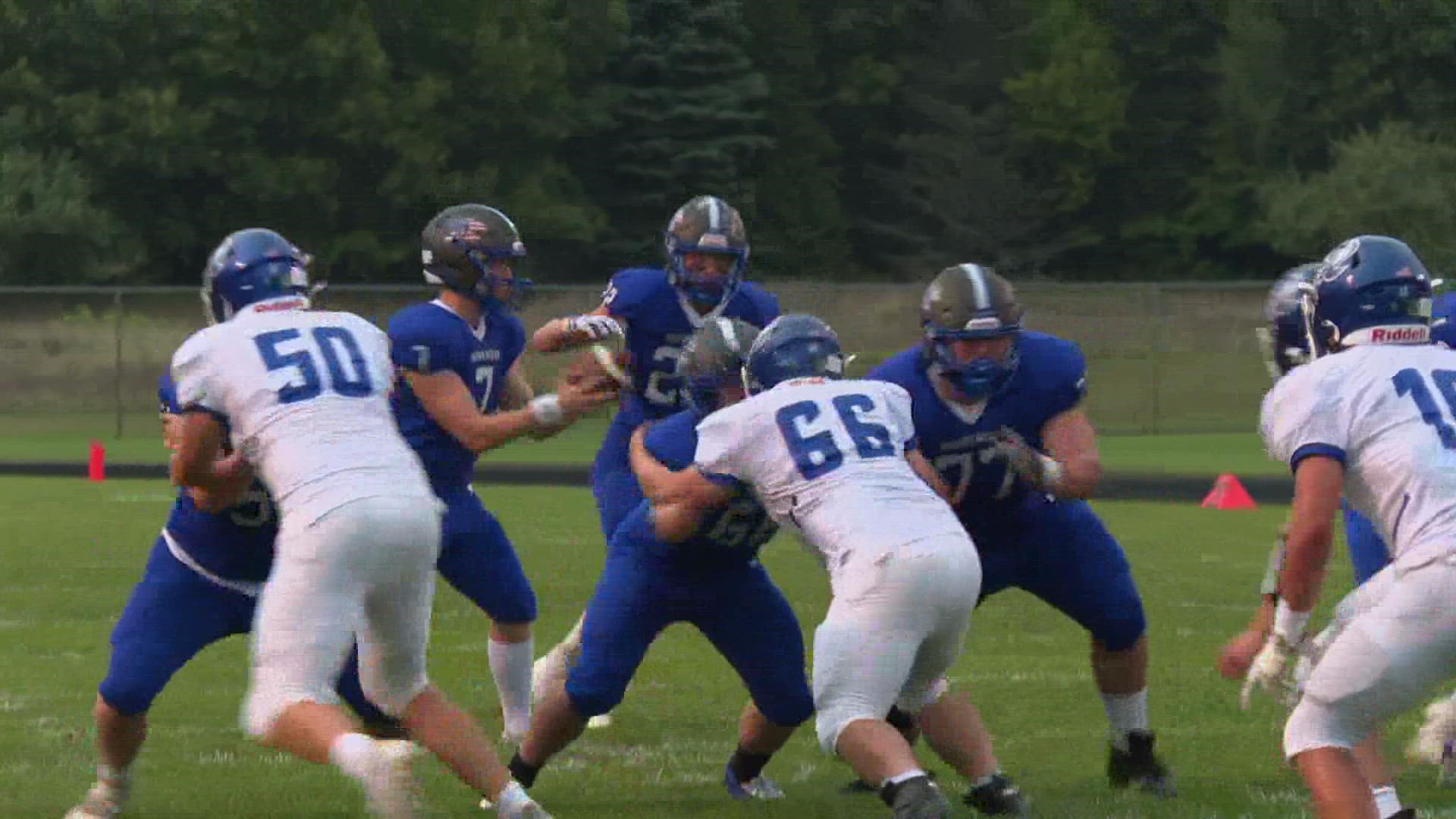 Montague would go on to win a whooping  33 to seven and give Oakridge their first loss of the season.