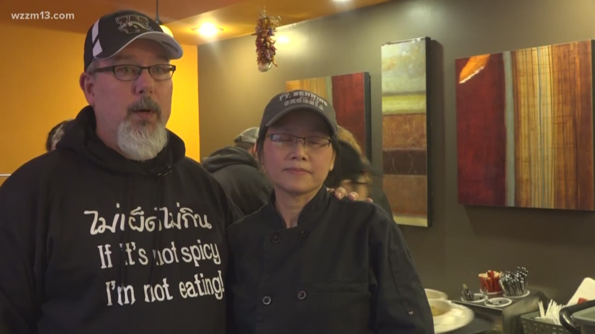 The owners of Lai Thai Kitchen on Leonard Street in Grand Rapids started this Christmas Day tradition around four years ago when the restaurant opened.