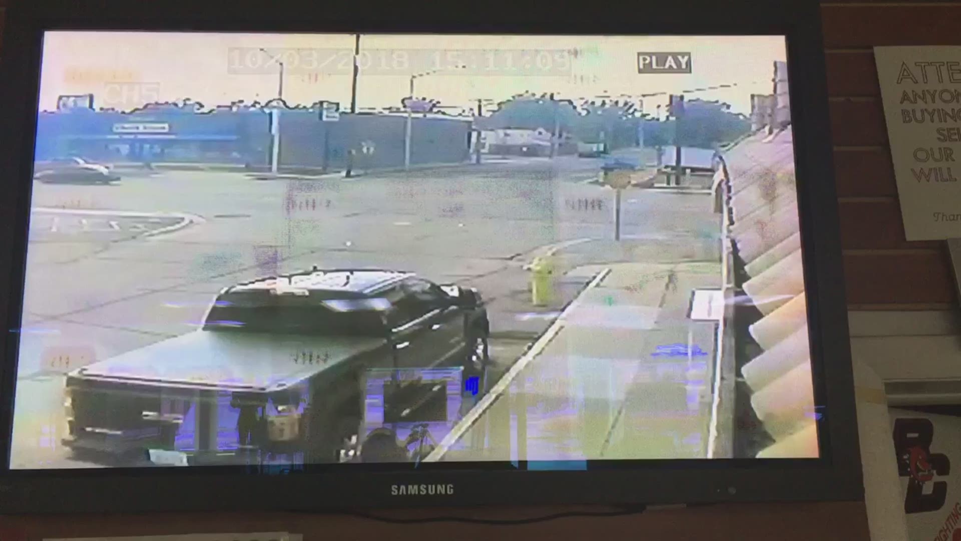 Police Video After Chase Bank Crash