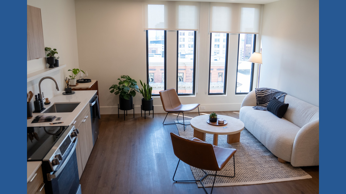 Historic office tower reimagined as housing in downtown Grand Rapids