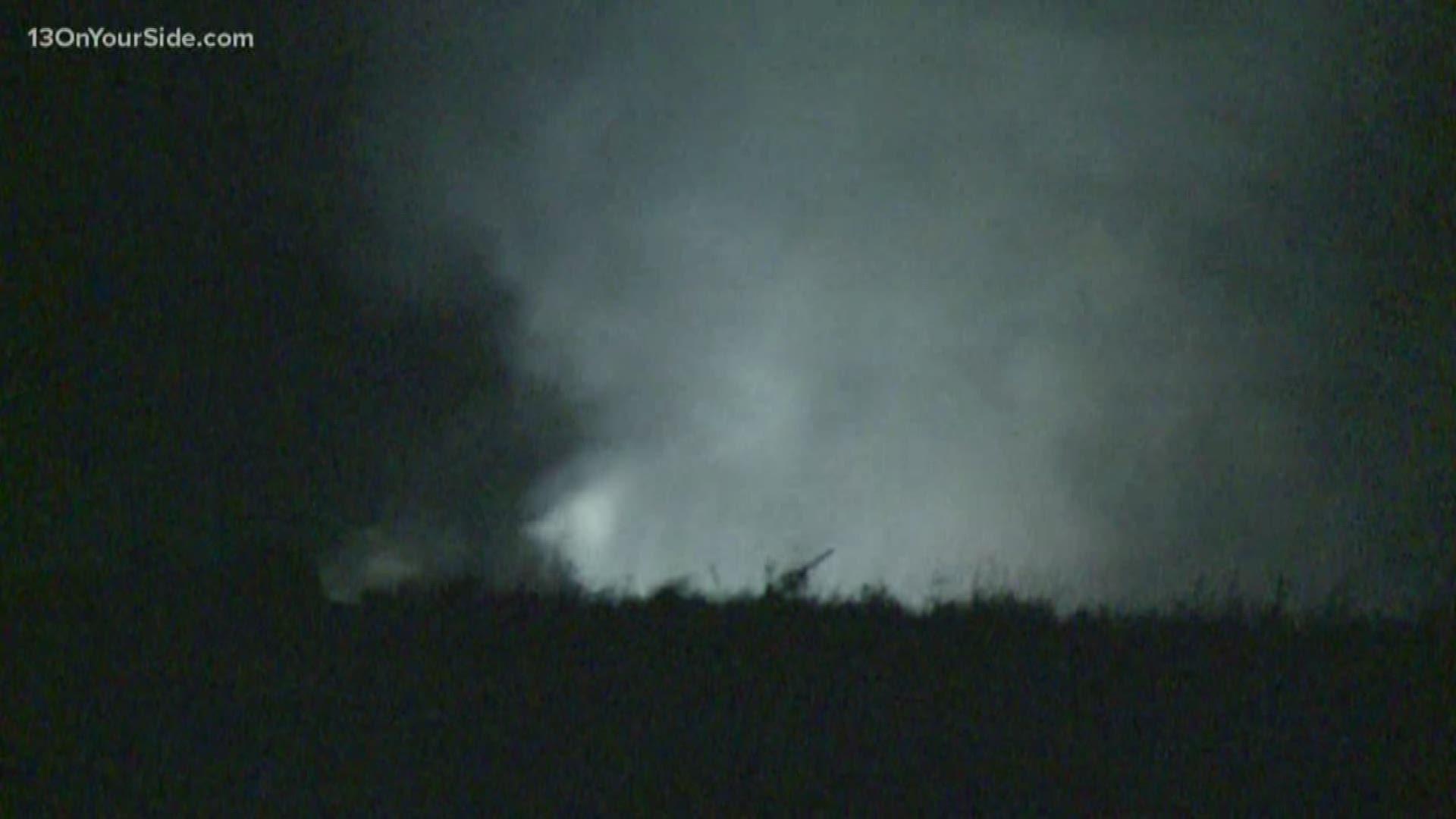 A fire broke out early Wednesday morning at the Coopersville Landfill. It happened around 1 a.m. and was knocked down "pretty quickly" according to authorities.