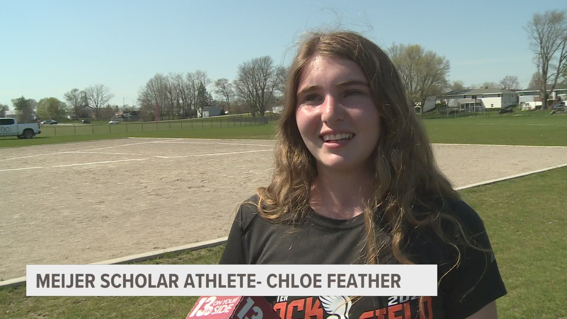 Feather says being well rounded has helped her excel in the classroom.