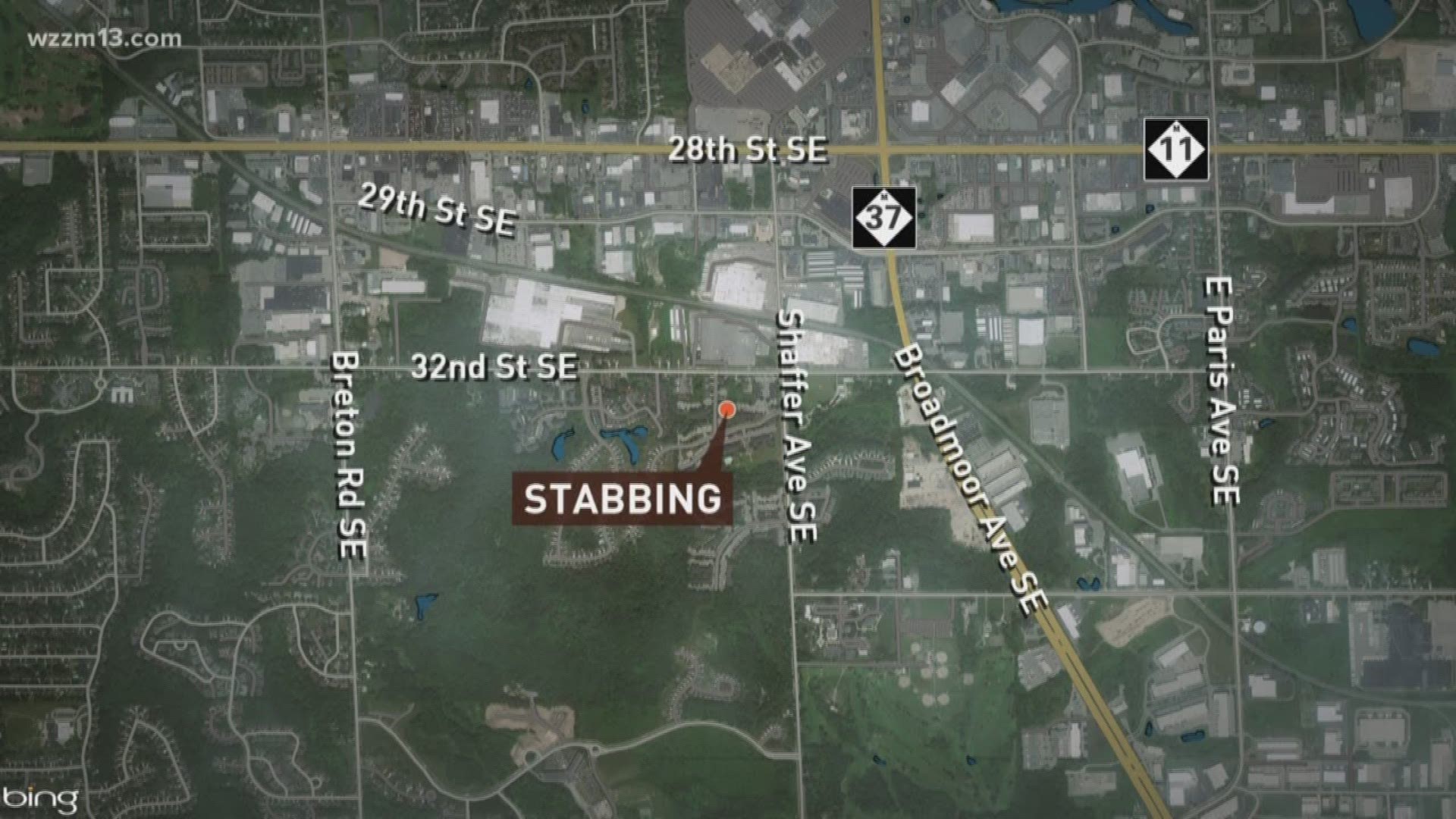 Police investigate stabbing in Kentwood