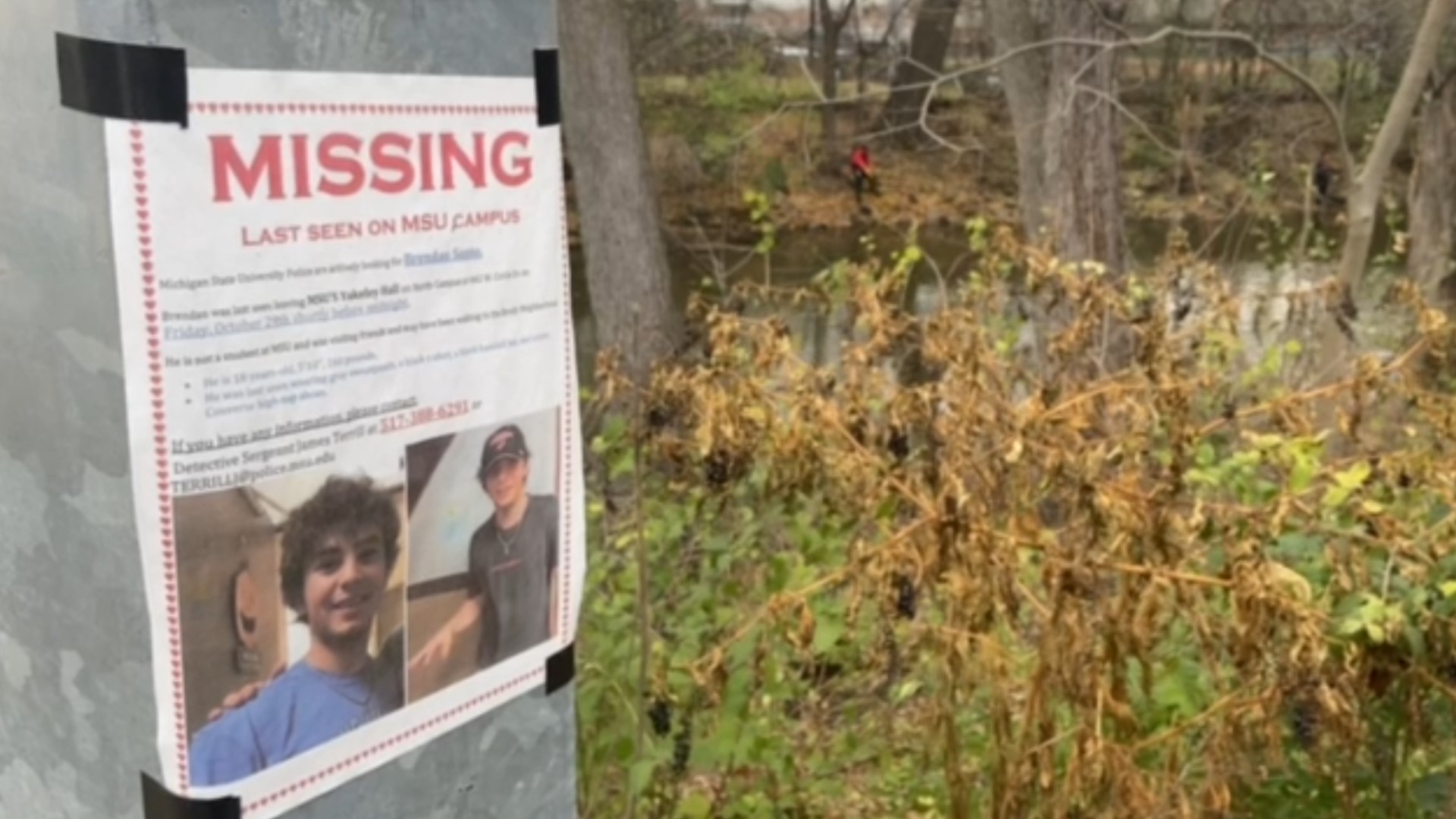 Search continues for Brendan Santo