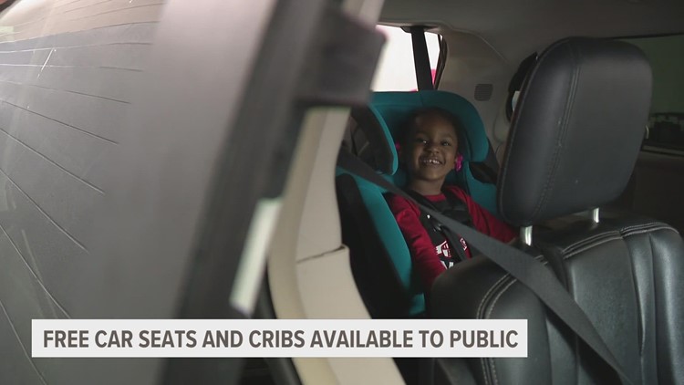 Local organization giving free car seats, cribs to families in need