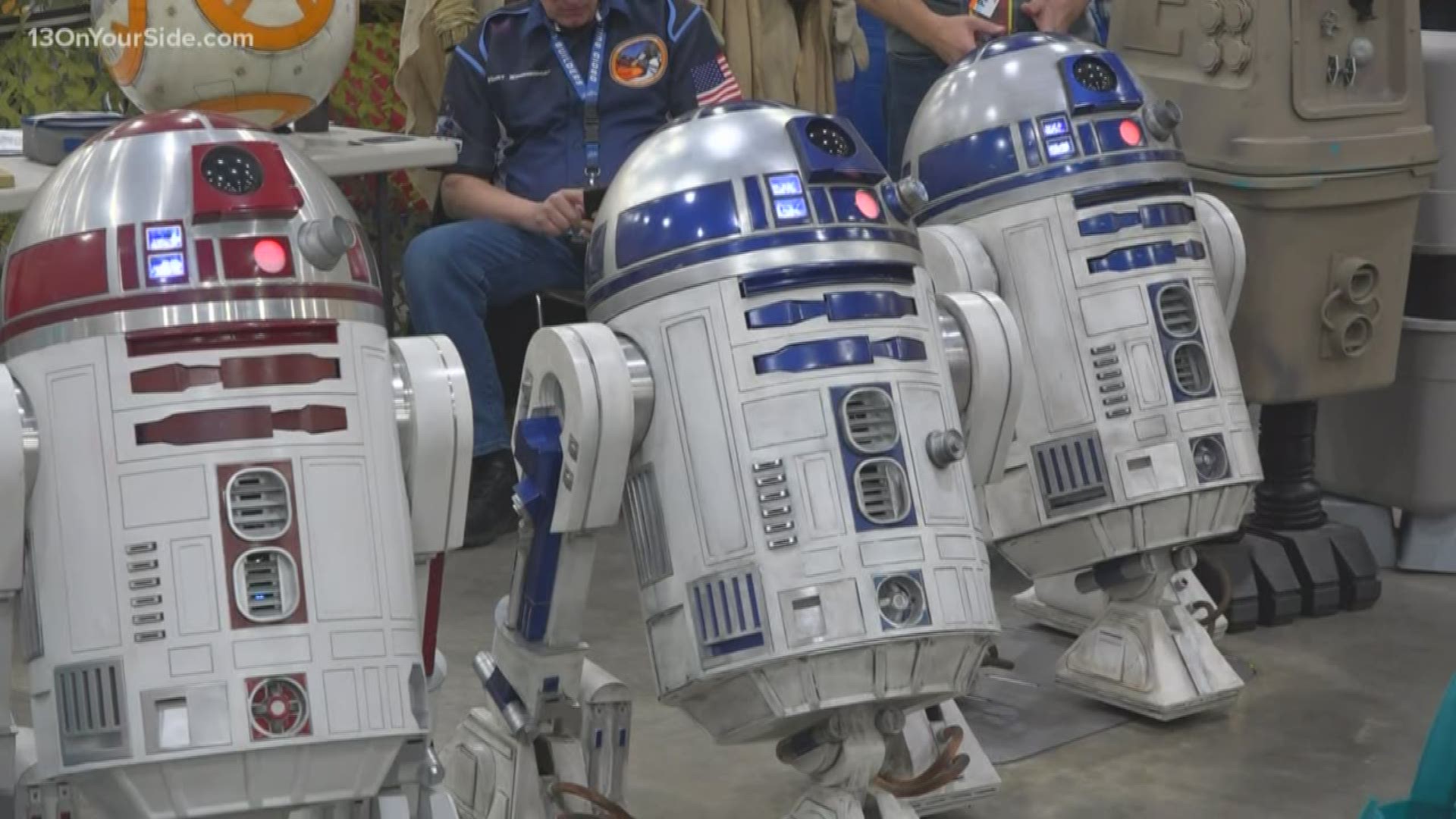 The annual Grand Rapids Comic Con brought costumed crowds to the DeVos Place this weekend.