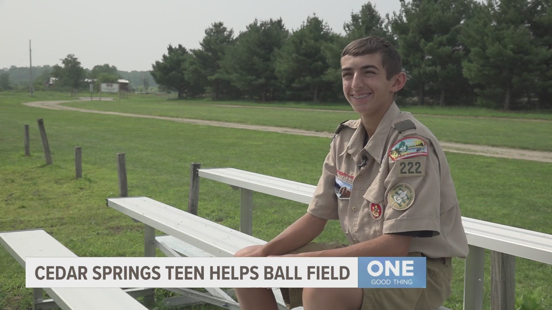 Logan Redes has been working for months to raise $30,000 to preserve the baseball and softball complex where he learned to play.