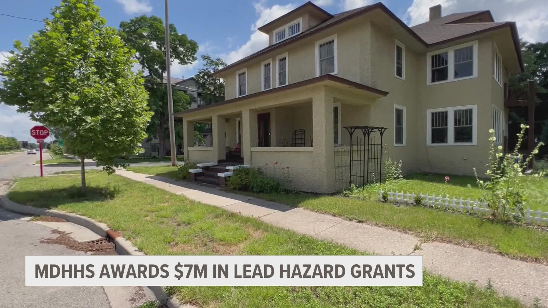 Money is on it's way to Grand Rapids, Muskegon and Battle Creek to help remove lead hazards in homes.