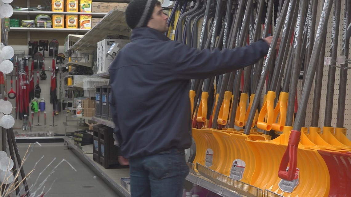 Grand Rapids hardware store sees spike in snow gear sales