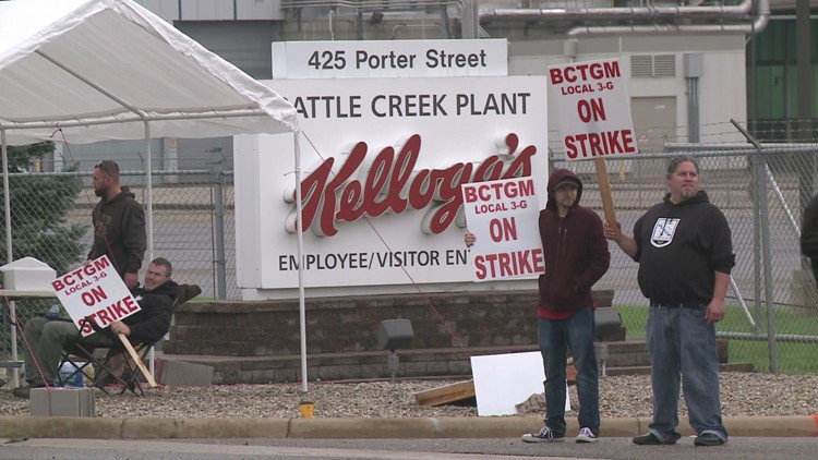 Kellogg’s reaches tentative agreement with striking workers