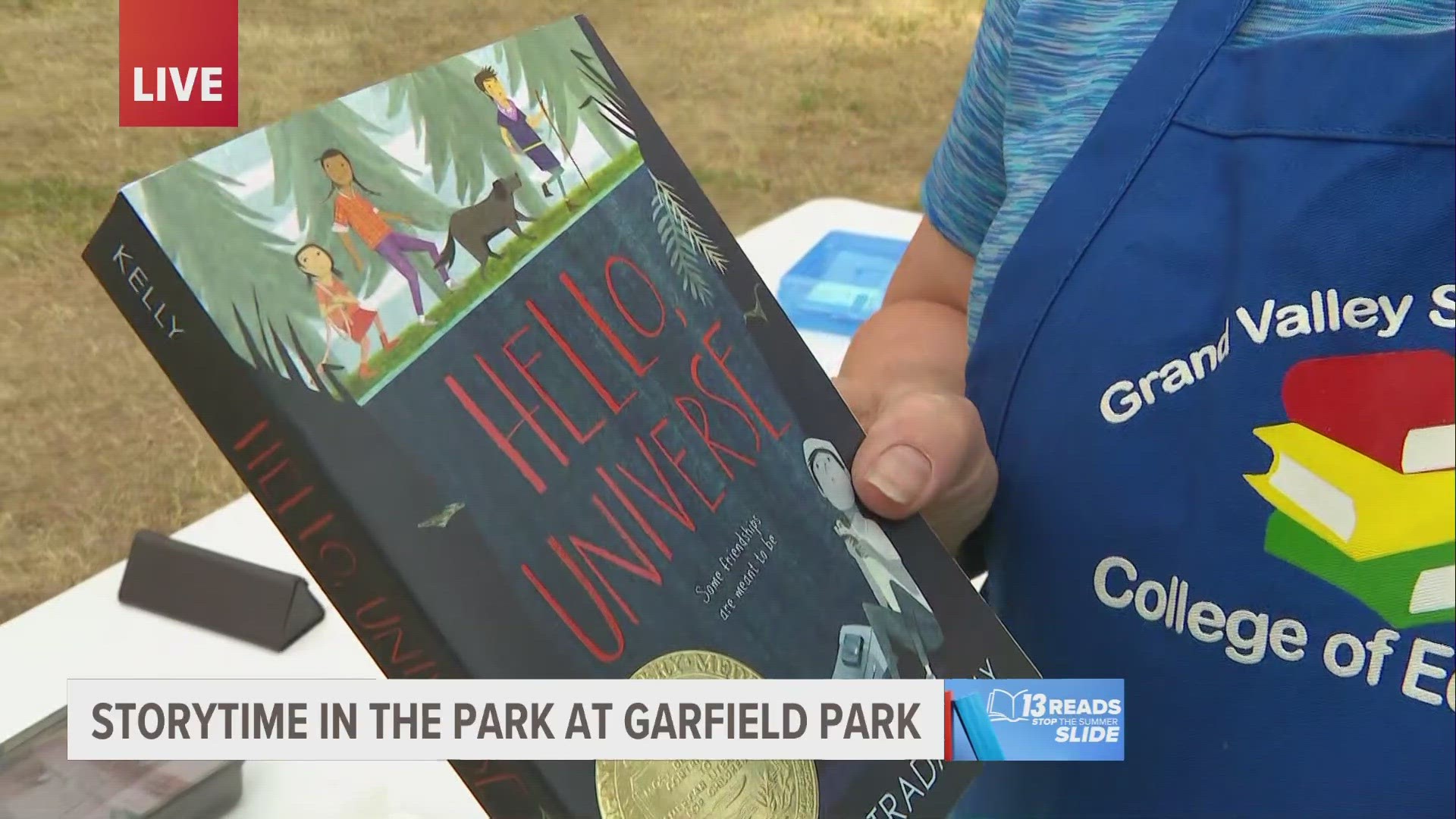 Come with your kids and enjoy Storytime in the Park at Garfield Park tonight from 6:30 - 8 p.m.