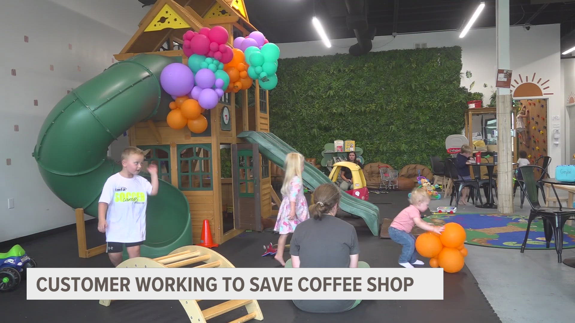 Coffee Clubhouse in Kentwood is behind on rent after a slow start to the summer, risking them going out of business. But a regular is trying to keep them running.