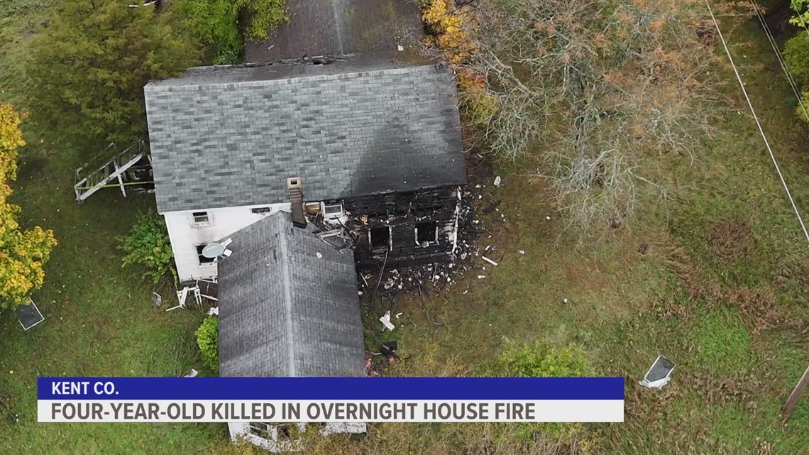 4-year-old dead, four others injured in overnight house fire in Kent ...