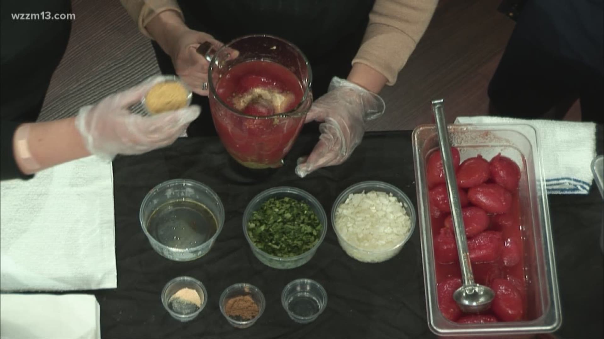 Tamales Mary joins us to share a delicious salsa recipe to eat with your tortilla chips Sunday!