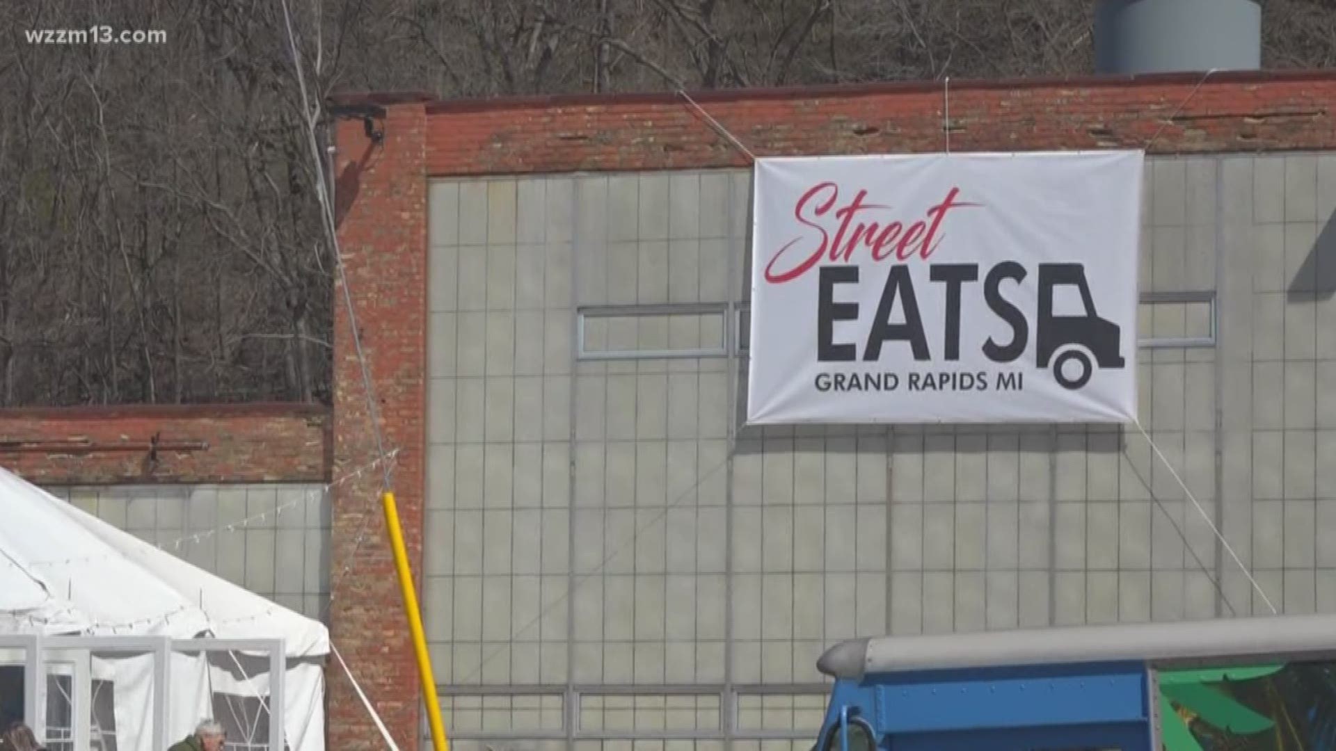 Food truck court opens in Grand Rapids