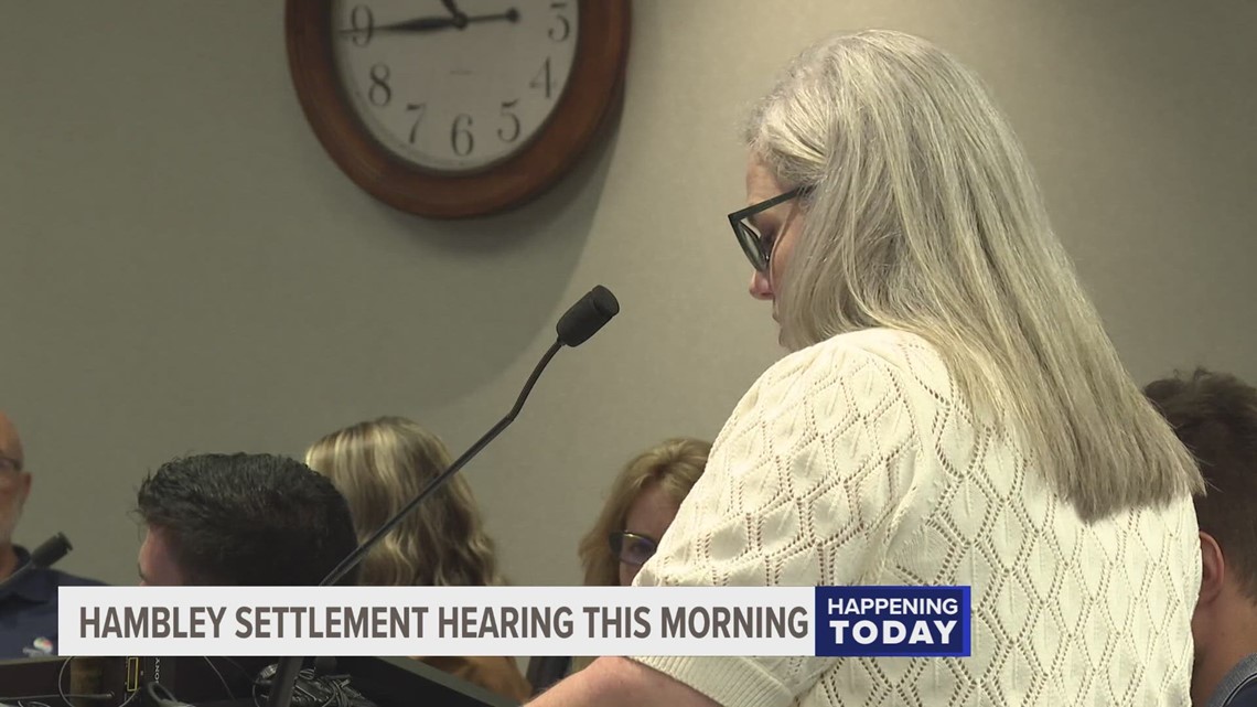 Hambley settlement hearing set for Monday