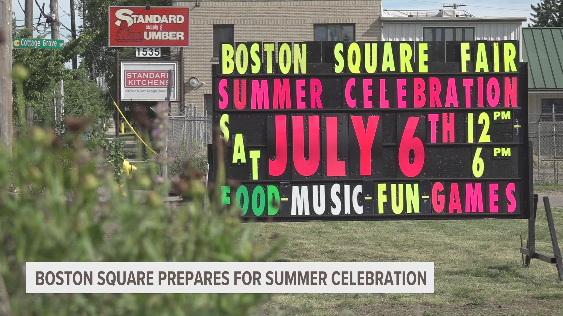 The Boston Square Neighborhood Association leaders said this is a great opportunity to celebrate the developments that have been made in the community lately.
