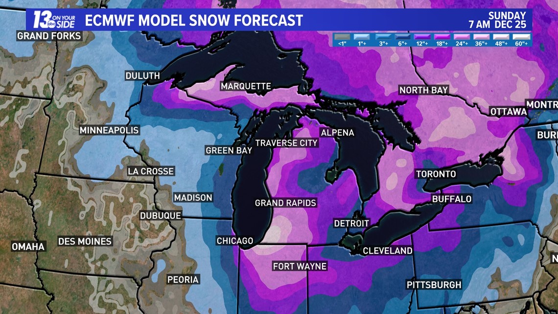 Major Winter Storm Barrels Towards West Michigan