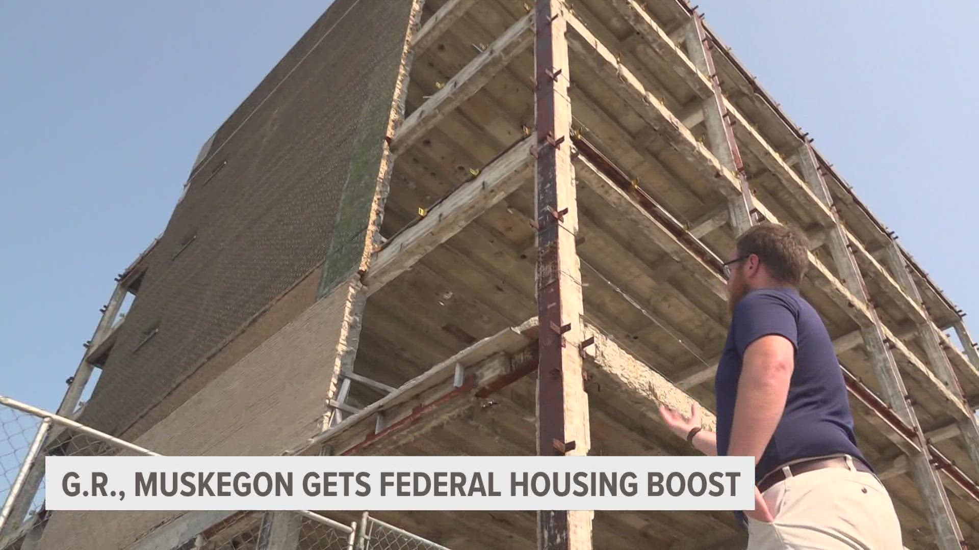 Our state was just awarded millions in federal grants. Muskegon and Grand Rapids are planning to use the funds on more housing.