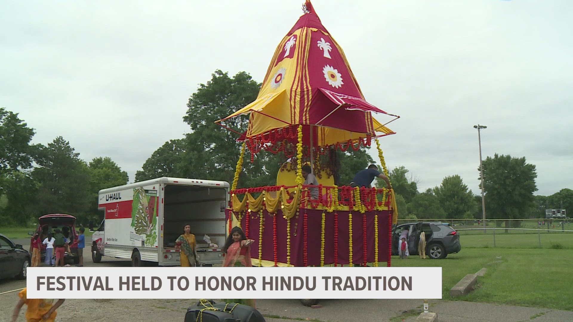 Visitors will also be able to see colorful floats, traditional Indian costumes, Hindu rituals, music and dramas.