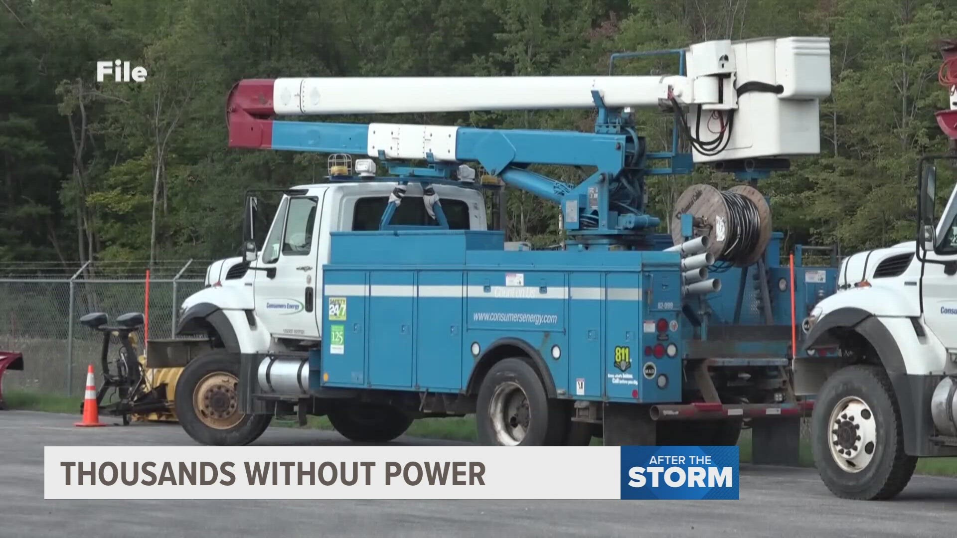 After the storms came through, nearly 200,000 people in Michigan were without power. As of Friday morning, about 190,000 customers are still in the dark.