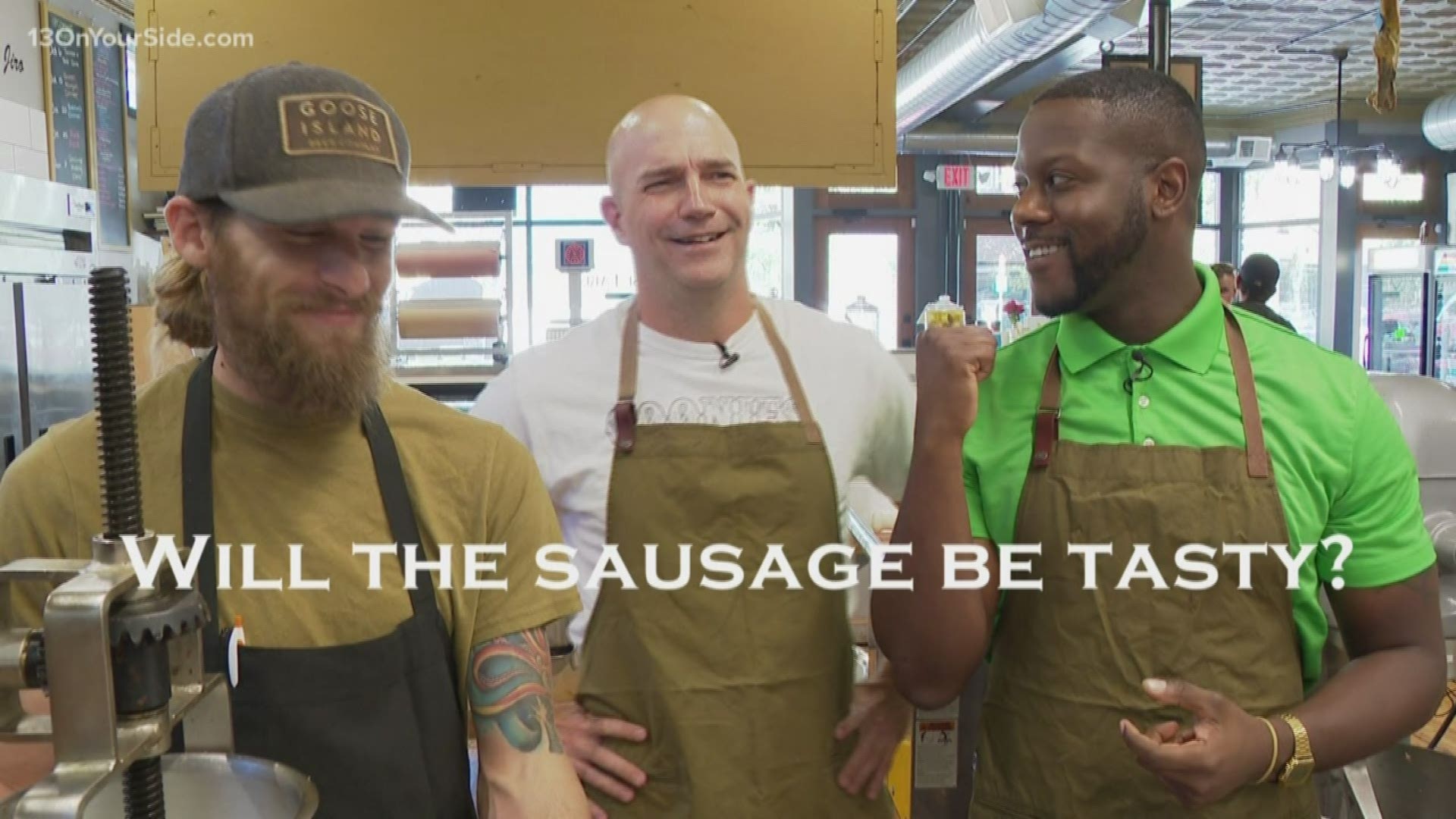13 ON YOUR SIDE's Jame Starks and Dave Kaechele take on a different challenge this Let's Eat. Check out their adventures at Louise Earl Butcher  in Grand Rapids.